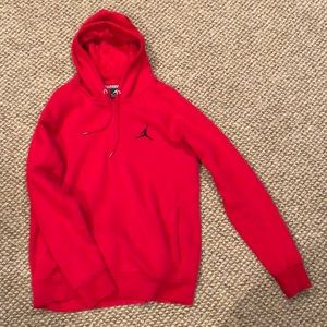 Red Jordan hoodie size medium, new w/o tags